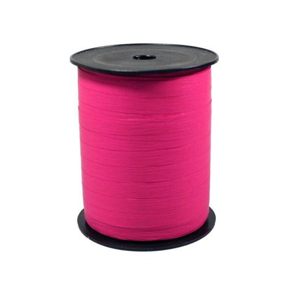 Roos Mooier krullint Paperlook Cerise 10mm x 250mtr V