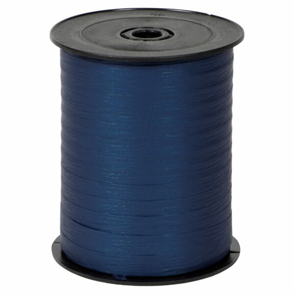Roos krullint paperlook blauw 5mm x 500mtr VH