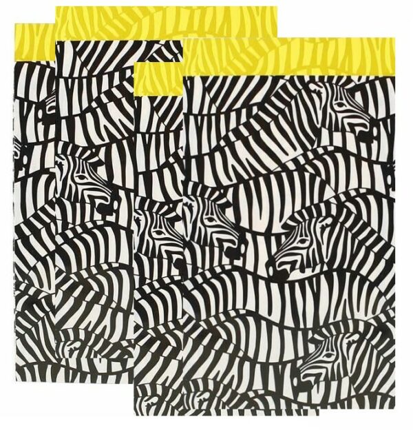 Roos Mooier Cadeauzakje Duo Zebra 12x19 DS a 200 st