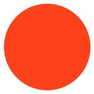 Roos Mooiere stickers rood 2,5cm 500 stuks