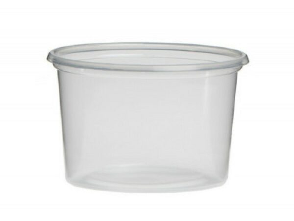 PP Bakjes rond 500 cc 115x115x80 500 stuks NM