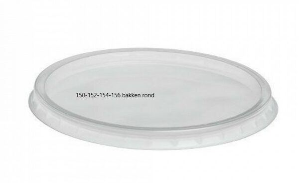 PP Deksels rond voor bakken 0150-0152-0154-156