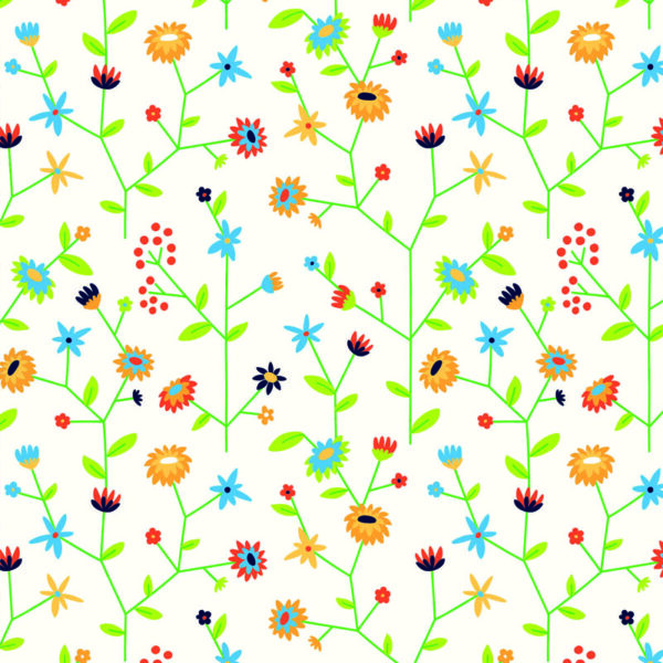 Roos Mooier Cadeaupapier (Graspapier) Bloemenpracht 50x200 100 gr K