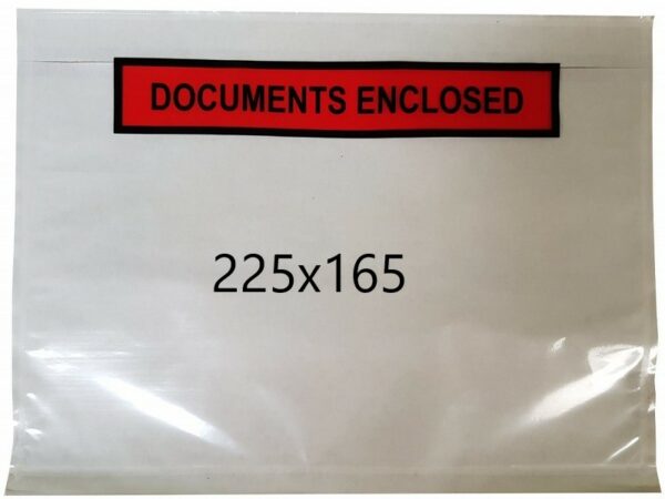 Paklijst enveloppen CP6 225 x 160 mm doc.enclosed 100 stuks