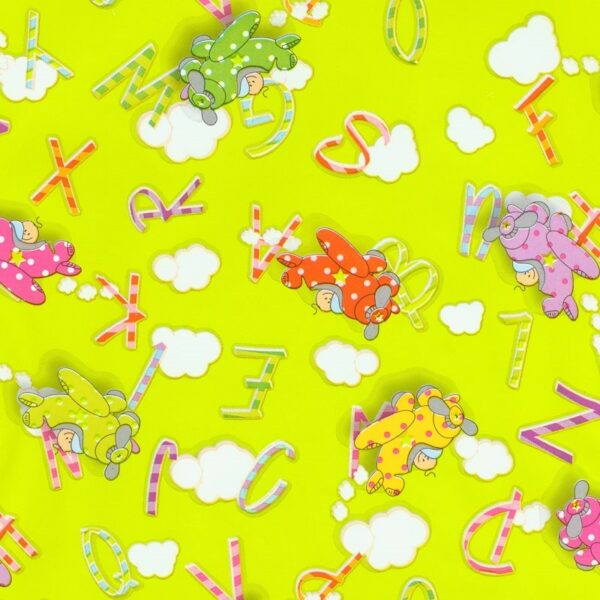 Roos Mooier cadeaupapier Luxe Baby Helicopter  70cm x 200mtr 70GR KE973