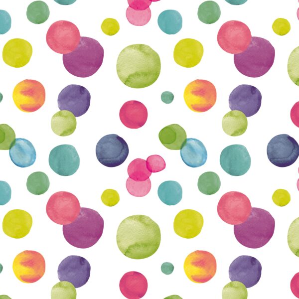 Roos Mooier Cadeaupapier Summer Dots 40cm x 200meter 80gr/m² K