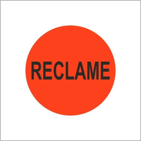 Roos mooiere actiestickers Reclame 500 stuks