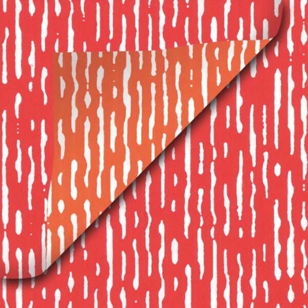 Roos Mooier Cadeauzakje Rood Oranje Duo 12x19 DS a 200 st KE