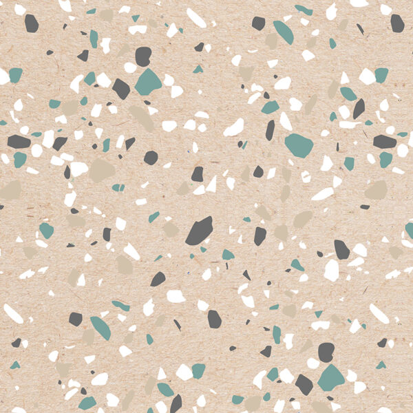 Roos Mooier Cadeaupapier Terrazzo 30cm x 200meter 80gr/m² V