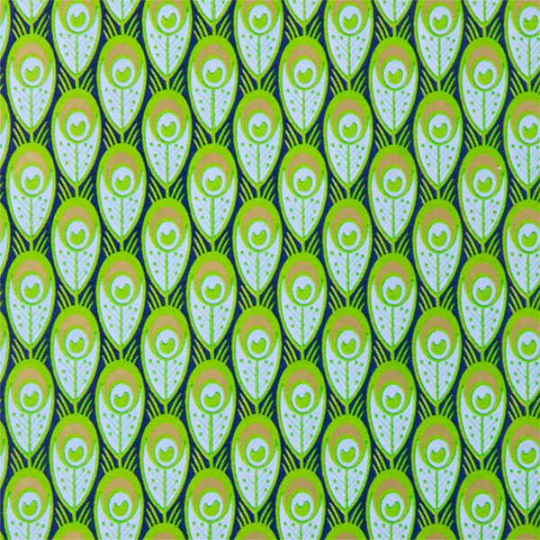 Roos Mooier Cadeaupapier Pauwenveer 50cm x 150cm 80gr/m² V