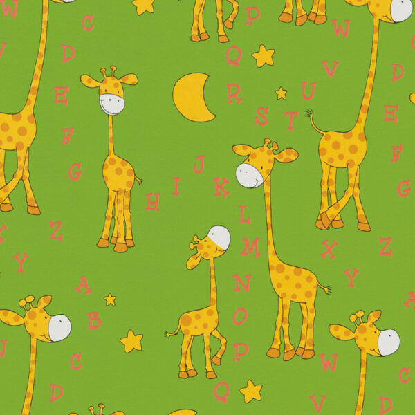 Roos Mooier Cadeaupapier Happy Giraf 50cm x 150cm 80gr/m² V