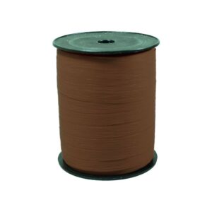 Roos Krullint Paperlook Bruin 10 mm x 250meter