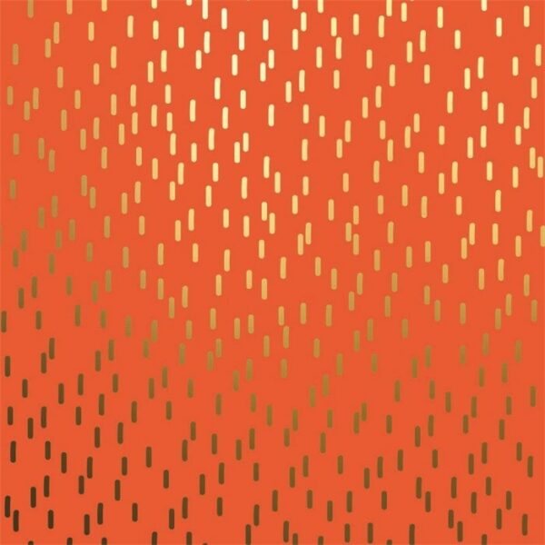 Roos Mooier Cadeaupapier Stripes gold 50cm x100meter ZP