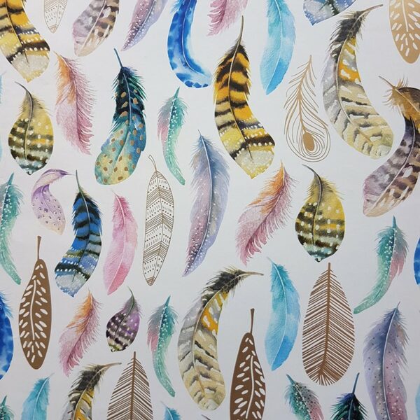 Roos Mooier Cadeaupapier Pronkveren 50 cm x 150meter 80gr/m² V