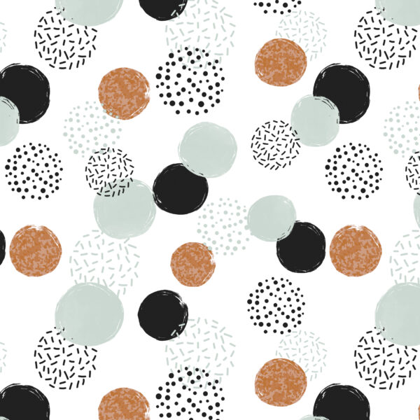 Roos Mooier Cadeaupapier Super Dots 50cm x 200 meter 80gr/m² k