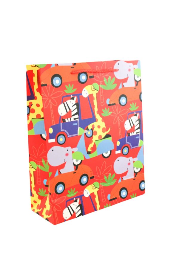 Roos Mooiere Cadeau Tas Kind 26x10x32cm 12 stuks Mix - Afbeelding 2