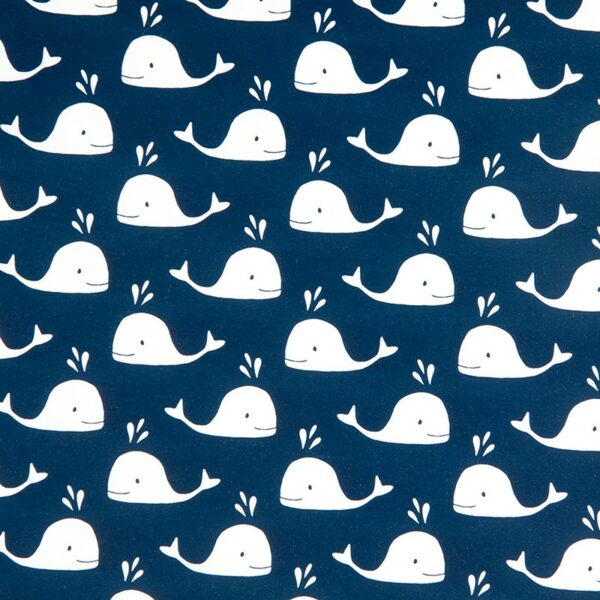 Roos Mooier Cadeaupapier Walvissen 50cm x 150 meter V