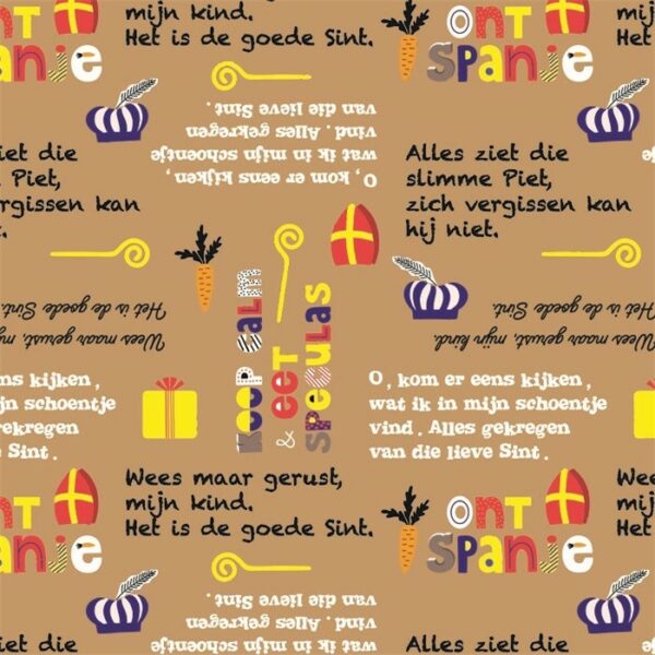 Roos Mooiere Tijdschriftzakken Sint 25x4x34cm  100 stuks