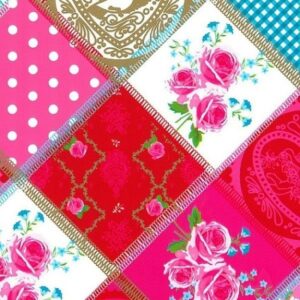Roos Mooier Cadeaupapier roze goud roos 30cmx200m
