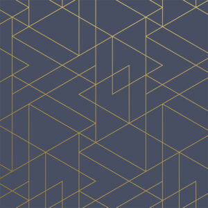 Roos Mooier Cadeaupapier Luxe grijs-blauw 50cmx200m