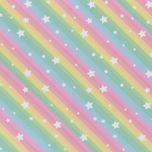 Roos Mooier Cadeaupapier Sterrenregenboog 50cmx150m
