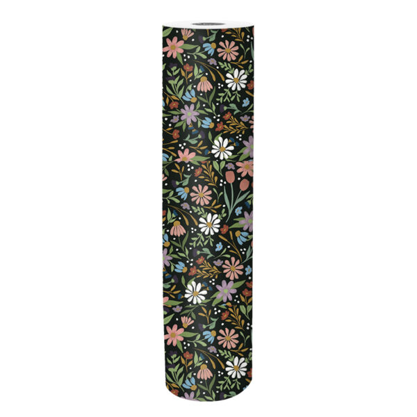 Roos Mooier Cadeaupapier Vlinder bloemen 50cmx150m - Afbeelding 2