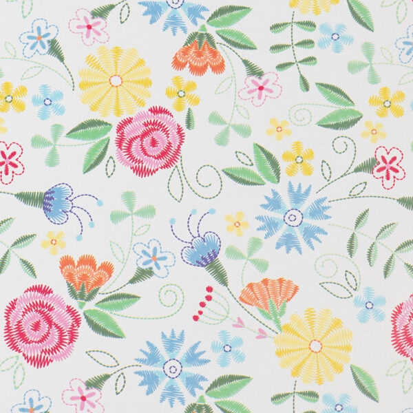 Roos Mooier Cadeaupapier Bloemengeluk 50cmx150m