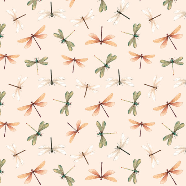 Roos Mooier Cadeaupapier  Libelle 50cmx250m
