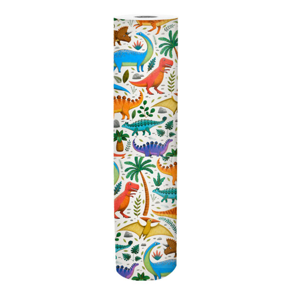 Roos Mooier Cadeaupapier Dino's 50cmx150m - Afbeelding 2