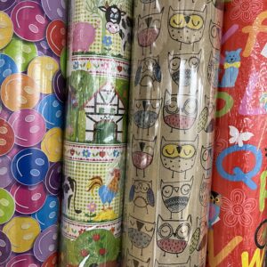 Roos Mooier Cadeaupapier 4 rollen 50cmx50m  1