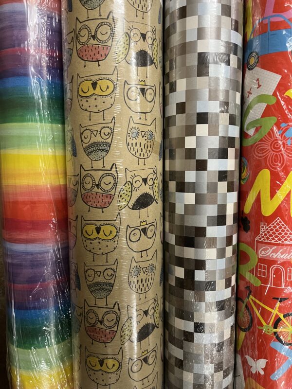Roos Mooier Cadeaupapier 4 rollen 50cmx50m  4