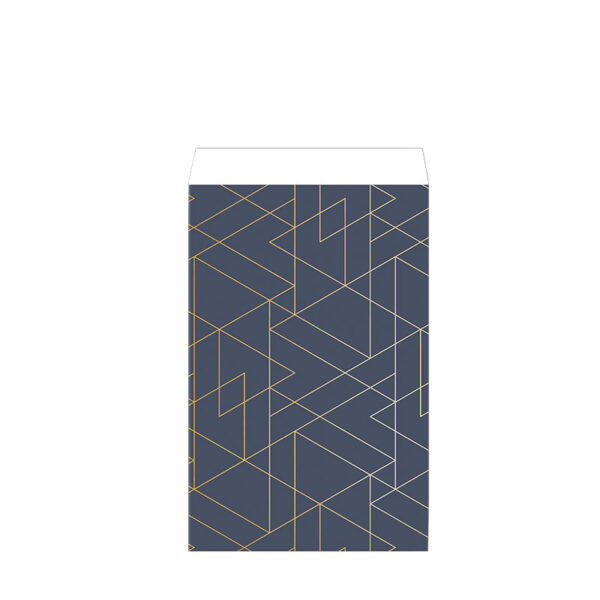 Roos Mooier Cadeauzakje grijs-goud luxe 12 x 19 DS a 200 st