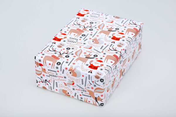 Roos Mooier Cadeaupapier Kerst Hert 50cm x 250m - Afbeelding 2