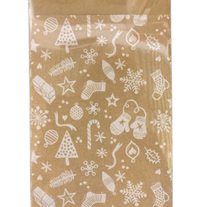 ROOS MOOIERE CADEAUZAKJES KRAFT 12CM X 19CM 200 STUKS