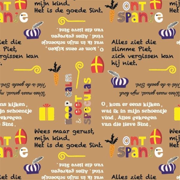 Roos Mooiere Tijdschriftzakken Sint 25x4x34cm  100 stuks