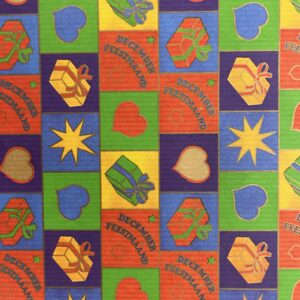 Roos Mooier Cadeaupapier December Feestmaand 50cm x 200meter KE