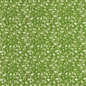 Roos Mooier Cadeaupapier Blaadjes Regen Groen 50cm x 200meter 70gr/m²