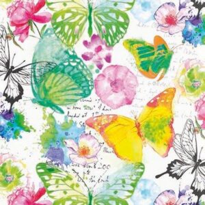 Roos Mooier Cadeaupapier Butterfly Lente 50cm x 250mtr 80gr/m² V