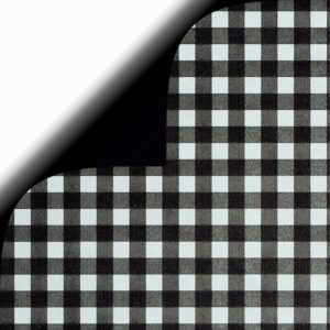 Roos Mooier Cadeaupapier Duo Blok zwart 30cm x 200mtr 70gr/m² H