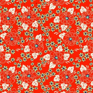 Roos Mooier Cadeaupapier Flower nature eco 30cm x 200meter 70gr/m²
