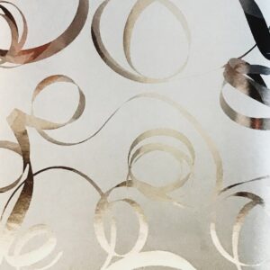 Roos Mooier Cadeaupapier Gemetaliseerd Fantasy 30cm x 150 meter 75gr/m² H2014