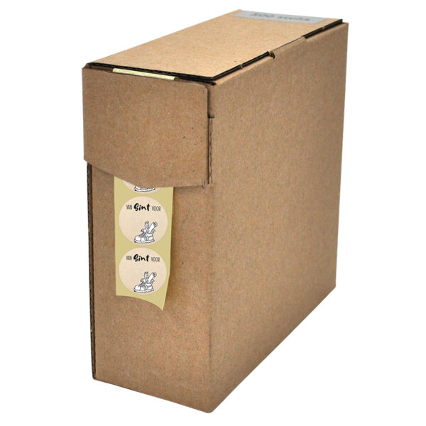 Roos Mooier stickers Sint kado Kraft 500 stuks - Afbeelding 2