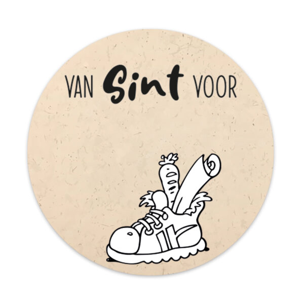 Roos Mooier stickers Sint kado Kraft 500 stuks