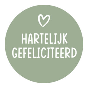 Roos Mooiere Stickers HG groen 500stuks