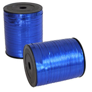 Roos krullint metallic blauw 5mm x 500mtr VH