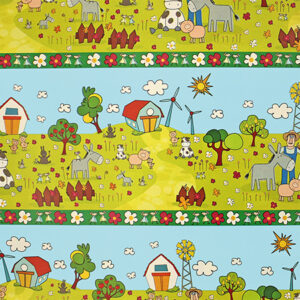 Roos Mooier Cadeaupapier Boerderij Luxe 30cm x150meter 80gr/m² V