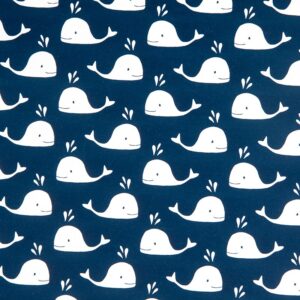 Roos Mooier Cadeaupapier Walvissen 50cm x 150 meter V