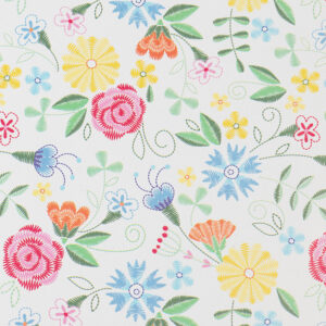 Roos Mooier Cadeaupapier Bloemengeluk 50cmx150m