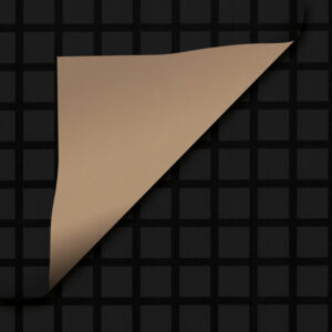 Roos Mooier Cadeaupapier Kraft Duo Zwart Goud 50cm x 200mtr 80 gr/m² KE