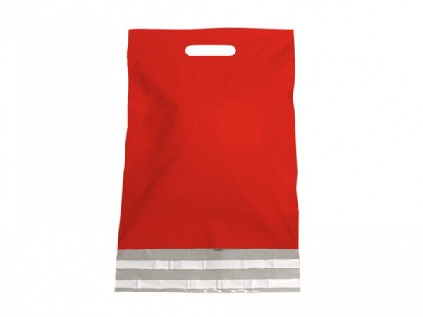 LDPE Coex verzendtassen 30 x 40 cm Rood 250 stuks